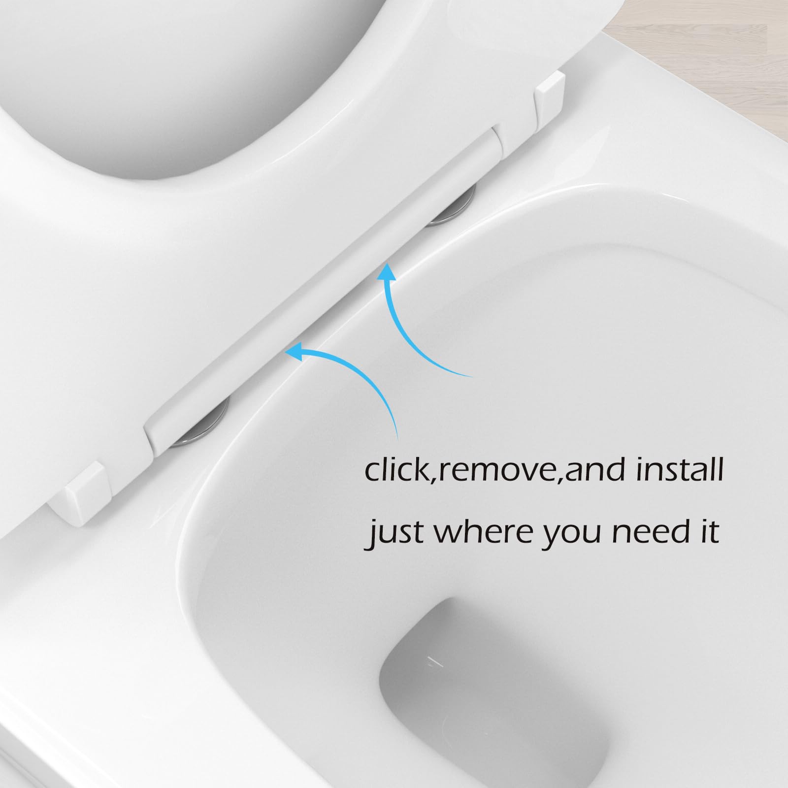 Dual Flush One Piece Toilet - 17.7