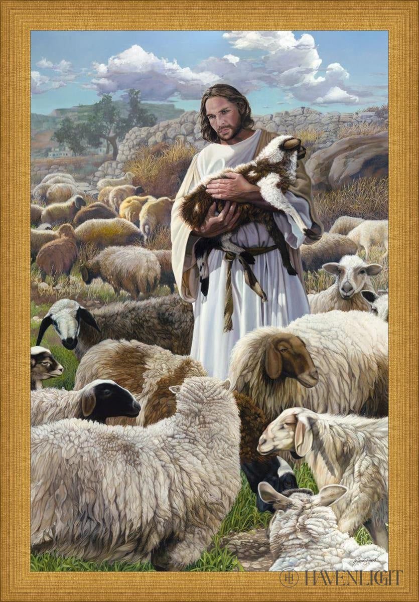 Finding The One By Liz Lemon Swindle - Inspirational Christian Art Print for Home, Office & Gift Giving - Perfect for Weddings, Anniversaries & Spiritual Decor