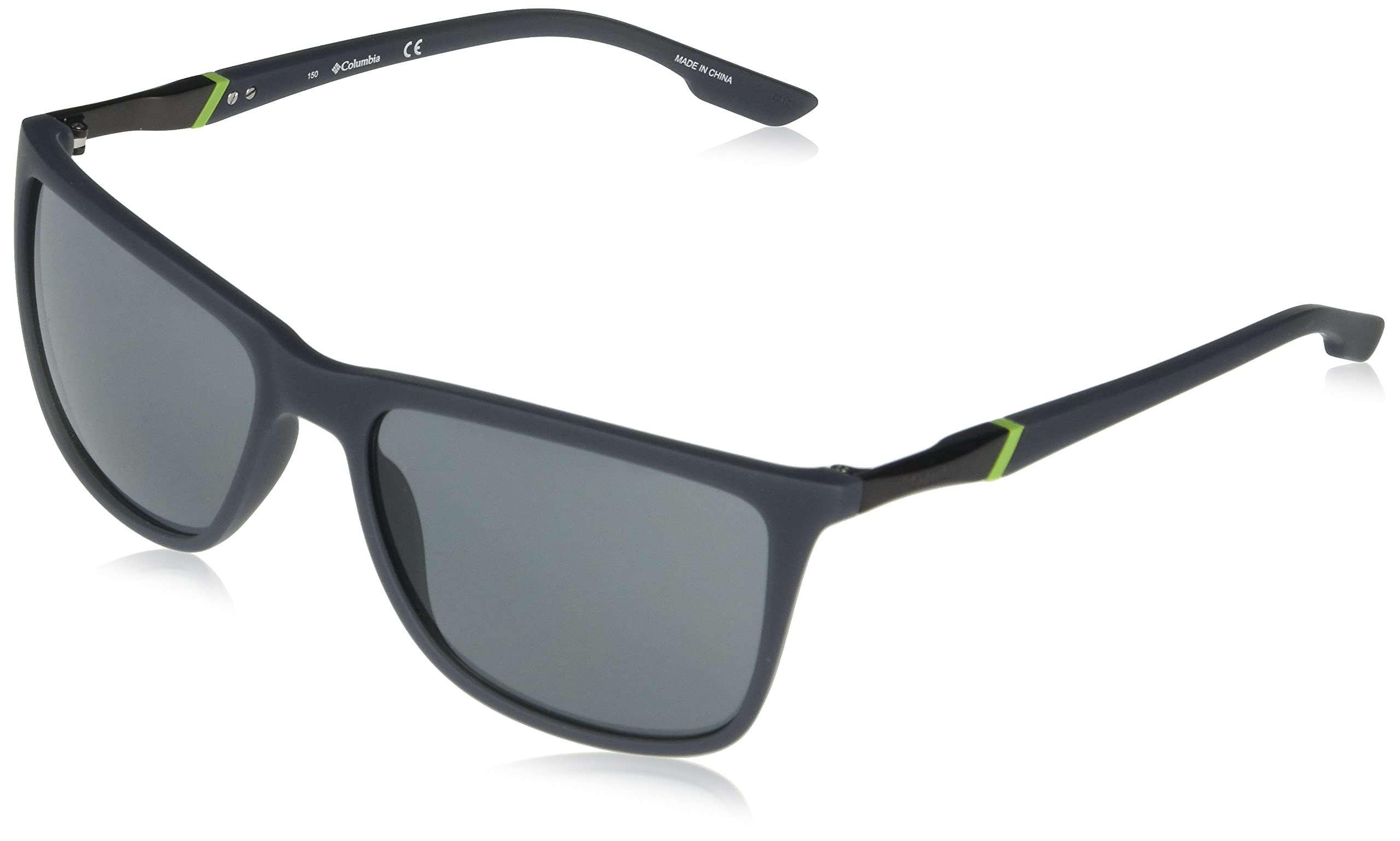 Columbia Men's Modified Rectangle Sunglasses - Polarized UV Protection for Outdoor Sports & Driving