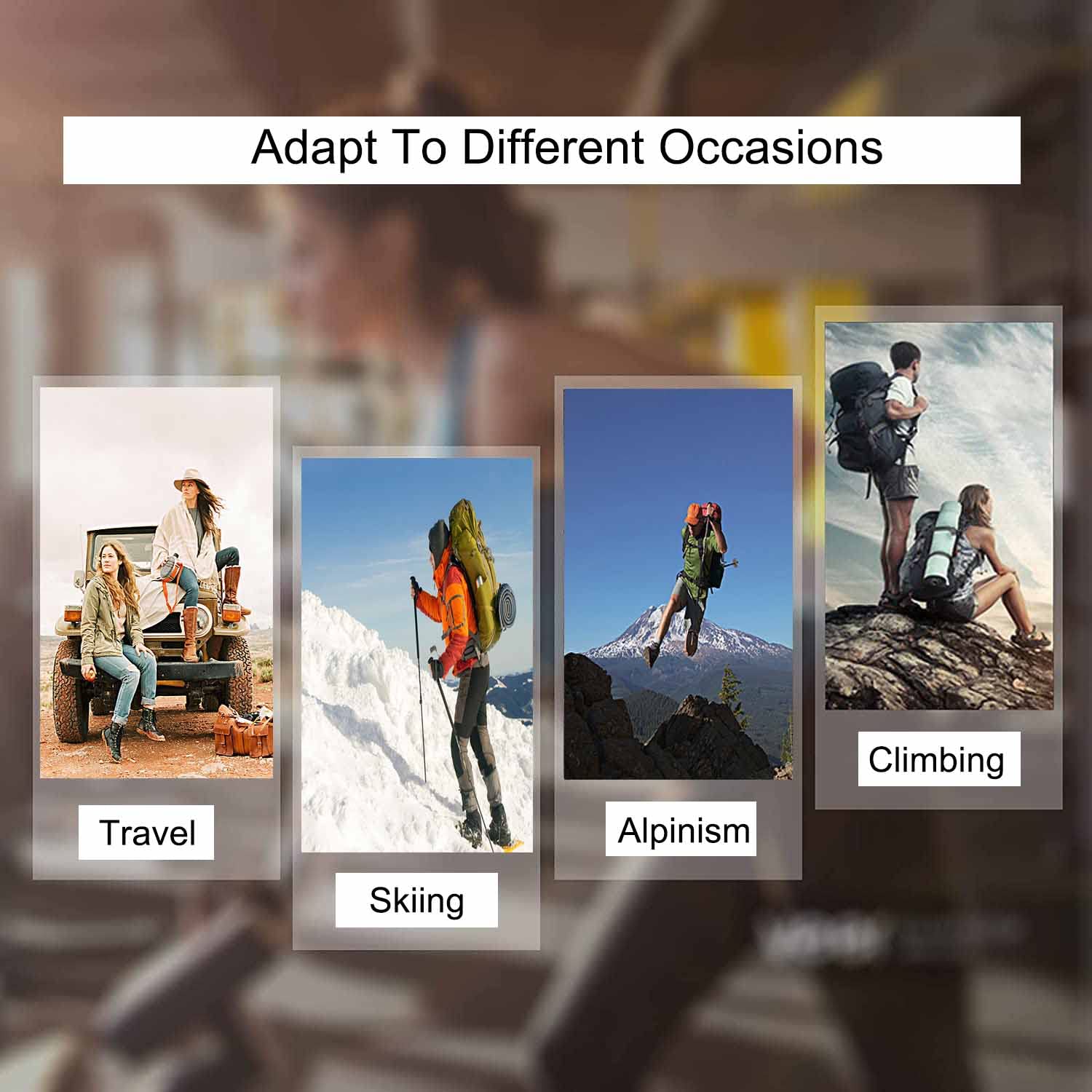 Backpack Strap Phone Holder - Adjustable Clip Mount for Smartphones | Perfect for Hiking, Climbing, Travel & Outdoor Adventures | Secure Hands-Free Access While Exploring