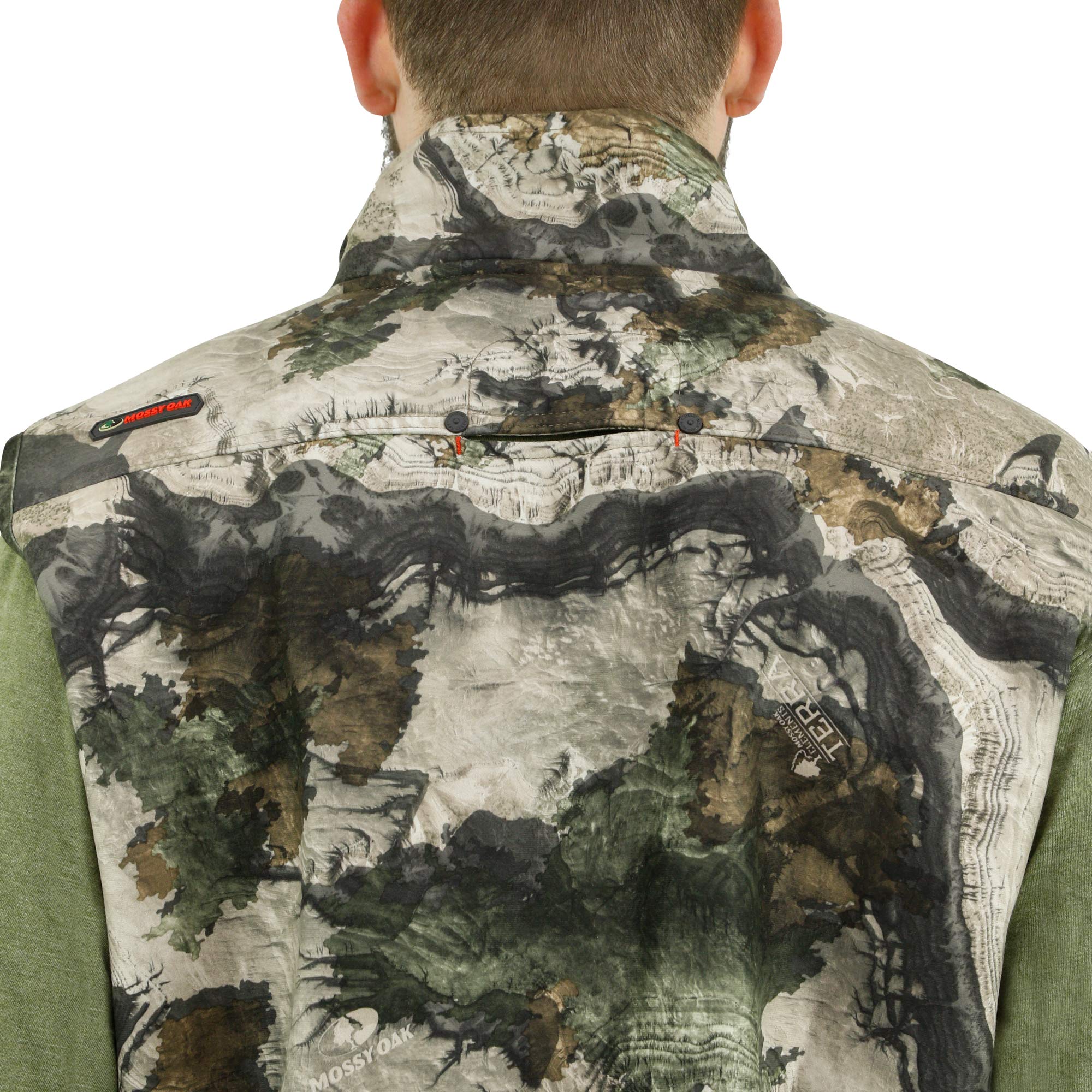 Mossy Oak Sherpa 2.0 Fleece Lined Camo Hunting Vest for Men - Warm Camouflage Clothing for Outdoor Hunting & Winter Activities