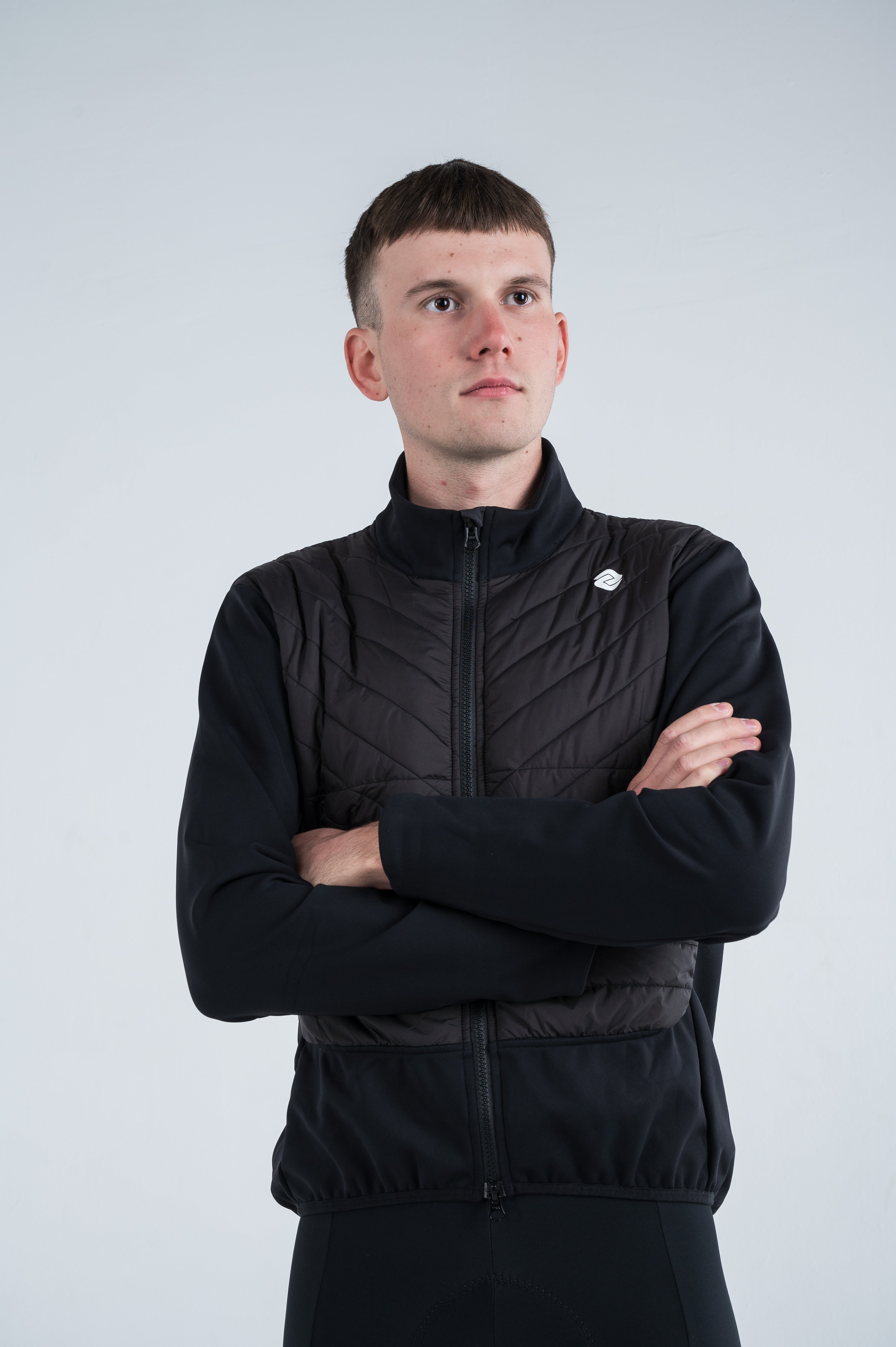 OYMYAKON Thermostatic Cotton Men's Jacket - Black | Winter Warm Coat for Outdoor Activities, Hiking & Casual Wear