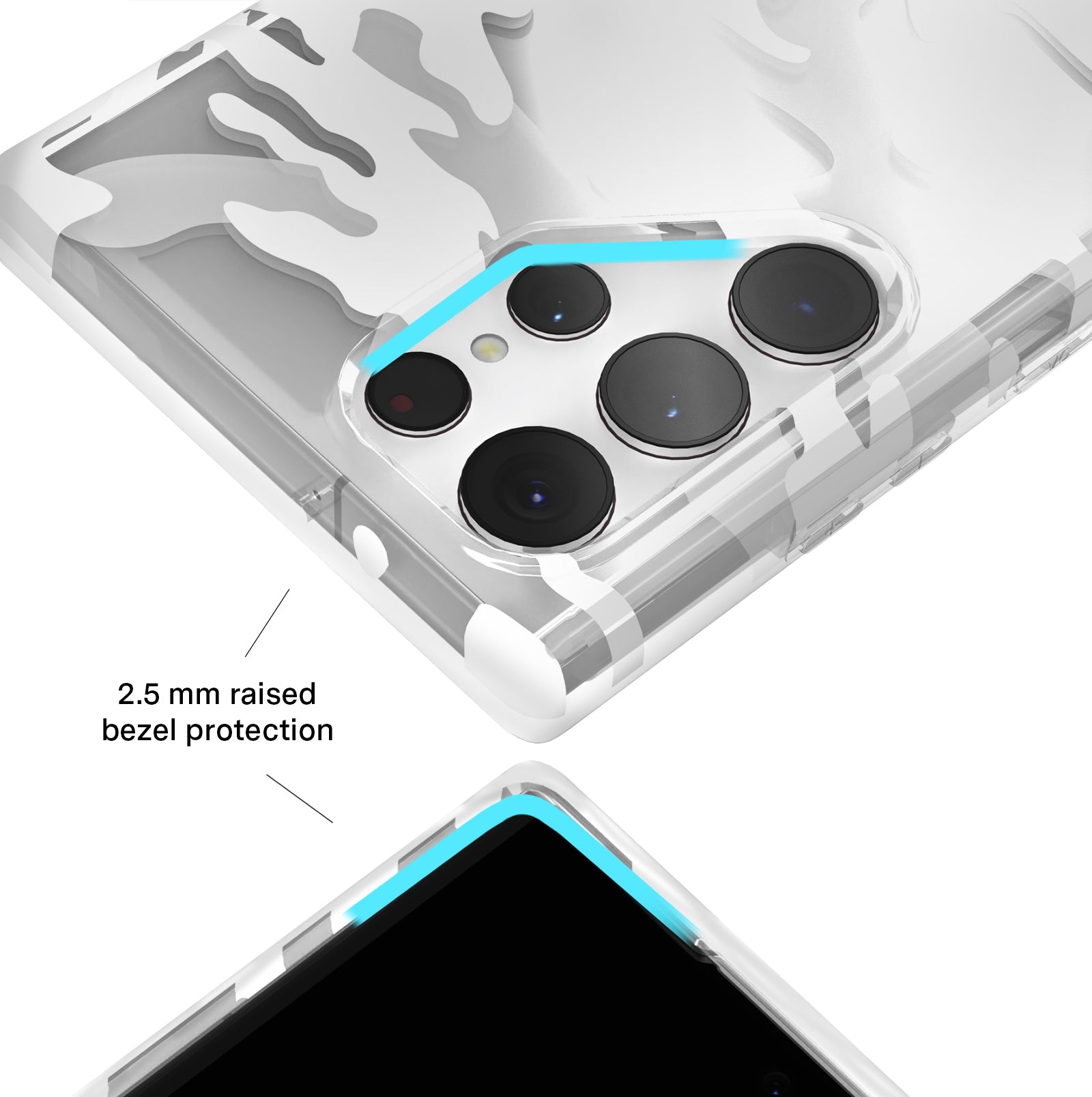 Frosted Camo Samsung Phone Case - Durable Protective Cover for Samsung Galaxy S21/S20/Note 20 - Perfect for Outdoor Adventures & Daily Use