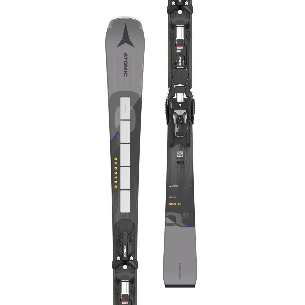 2024 Atomic REDSTER Q9 Revoshock S Ski with X 12 GW Binding - High-Performance All-Mountain Skis for Advanced Skiers | Perfect for Powder, Groomers & Freeride Adventures