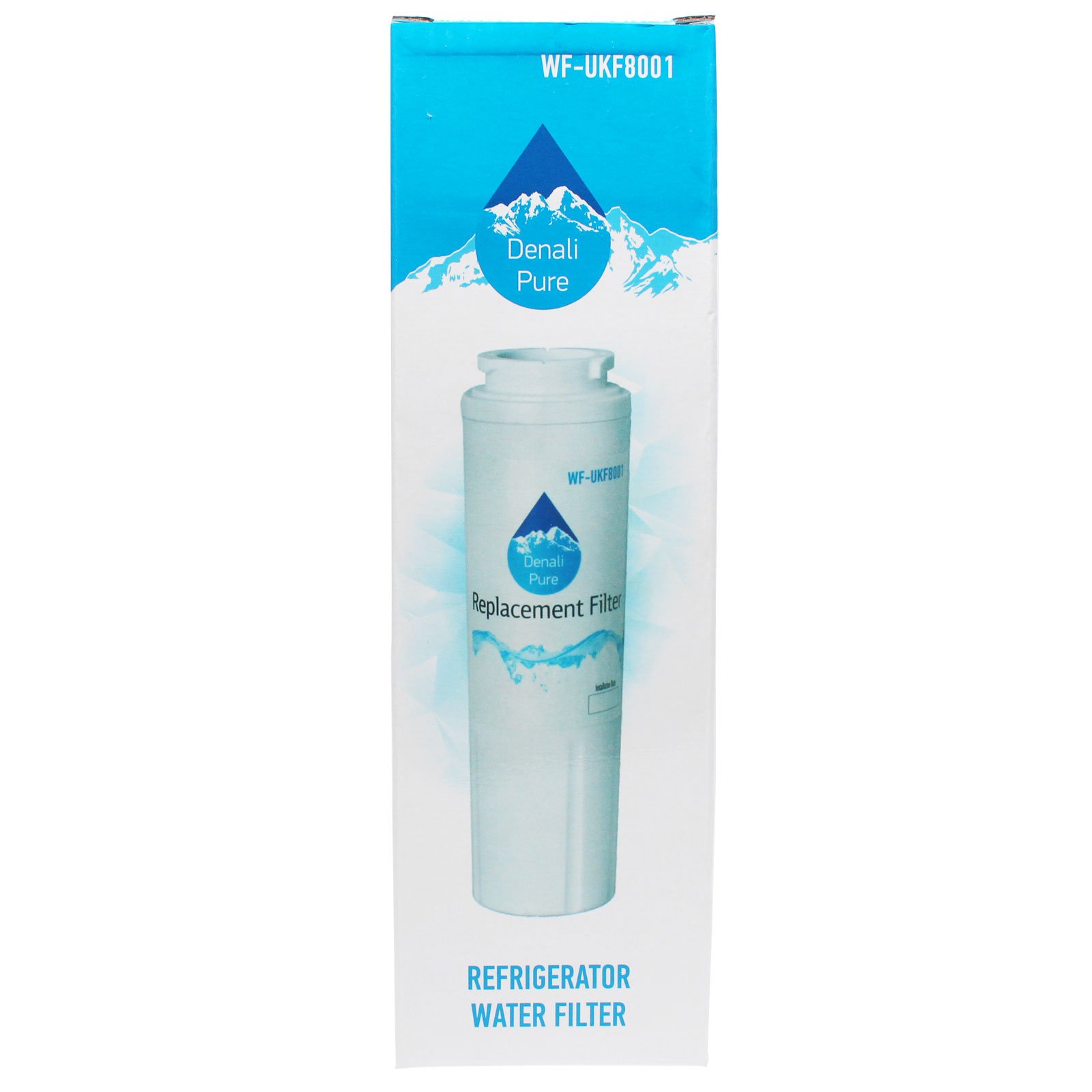 4-Pack KitchenAid KFCS22EVMS4 Refrigerator Water Filter Replacement - Compatible with KitchenAid 4396395 Fridge Filter Cartridge | Pure Drinking Water for Home & Office Use