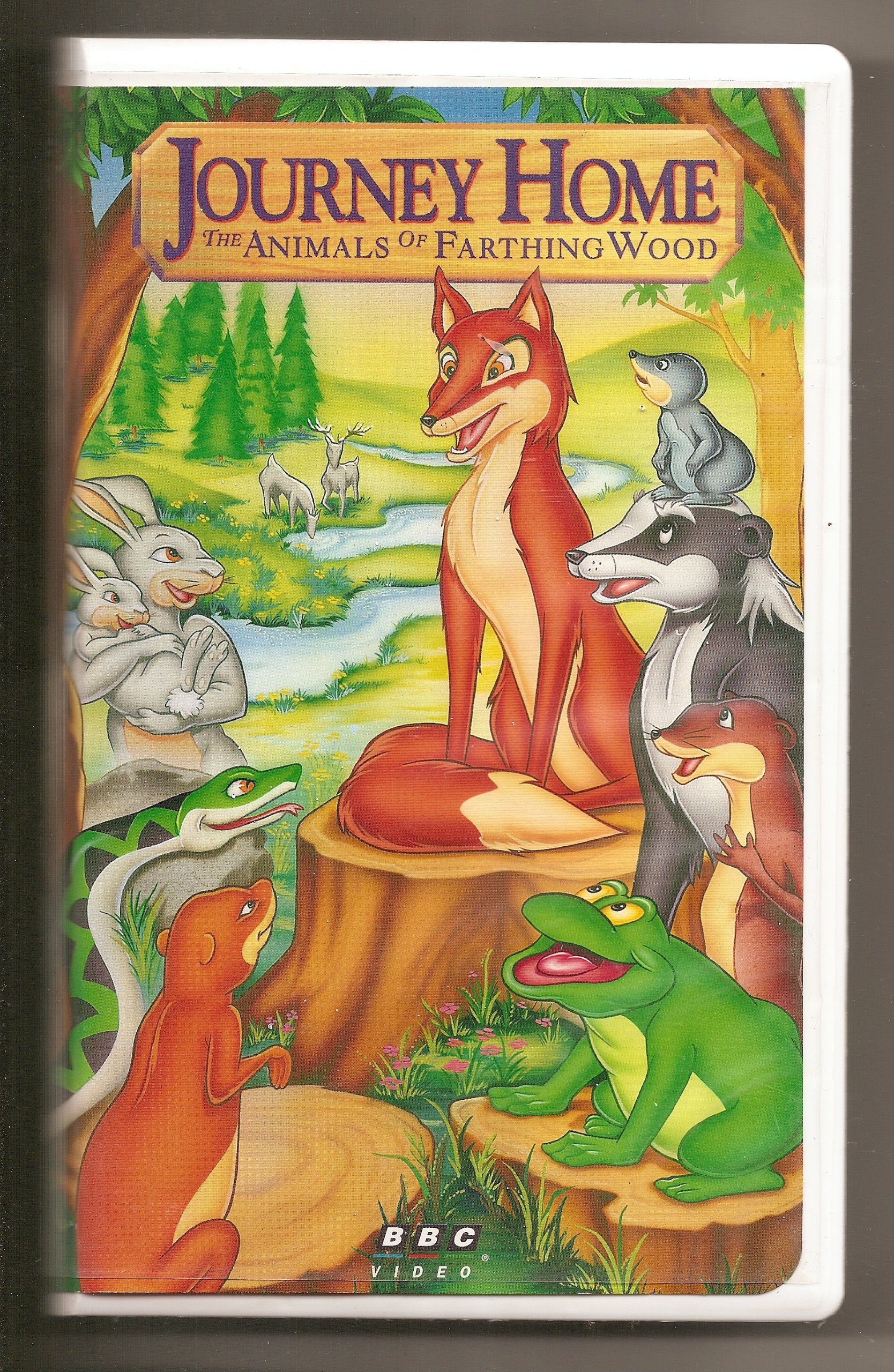 Journey Home: The Animals of Farthing Wood VHS - Classic Animated Adventure Series for Kids & Family Movie Night