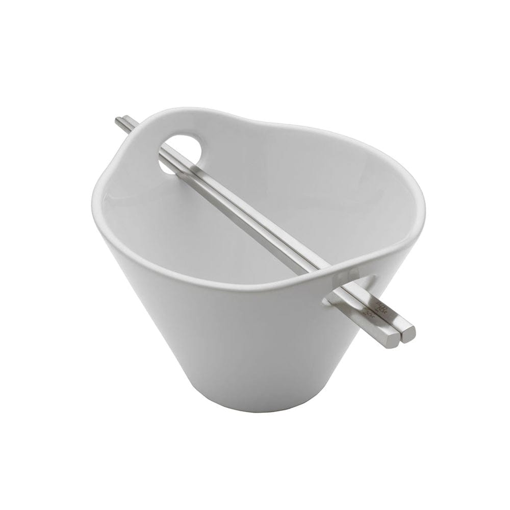 Premium Noodle Bowl with Chopsticks Set - Microwave & Dishwasher Safe - Perfect for Ramen, Pho, Udon & Asian Noodles at Home or Office