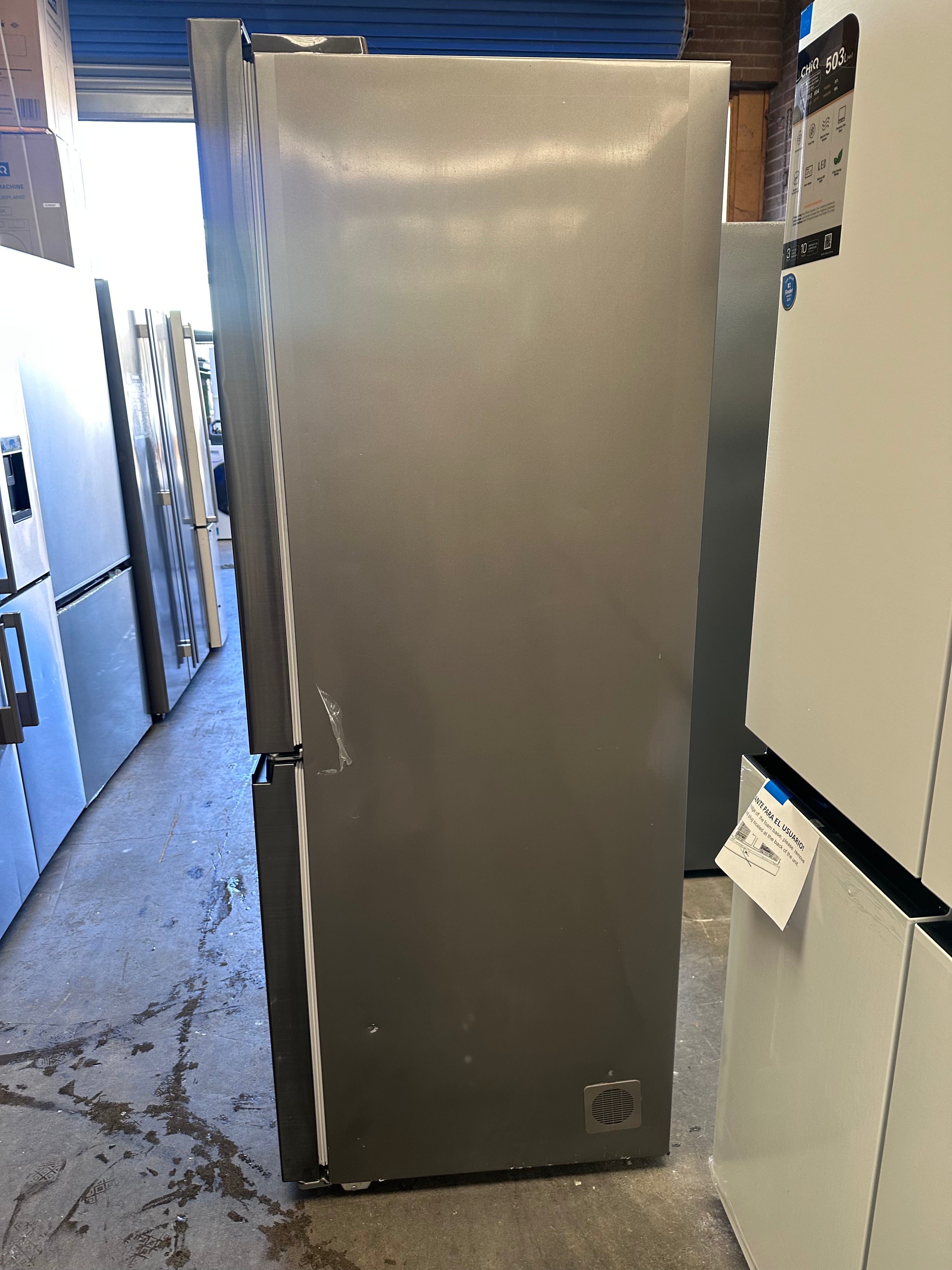 Fisher & Paykel RF605QNUVB1 538L Black Stainless Steel French Door Refrigerator - Factory Second | Perfect for Modern Kitchens & Open-Plan Living Spaces