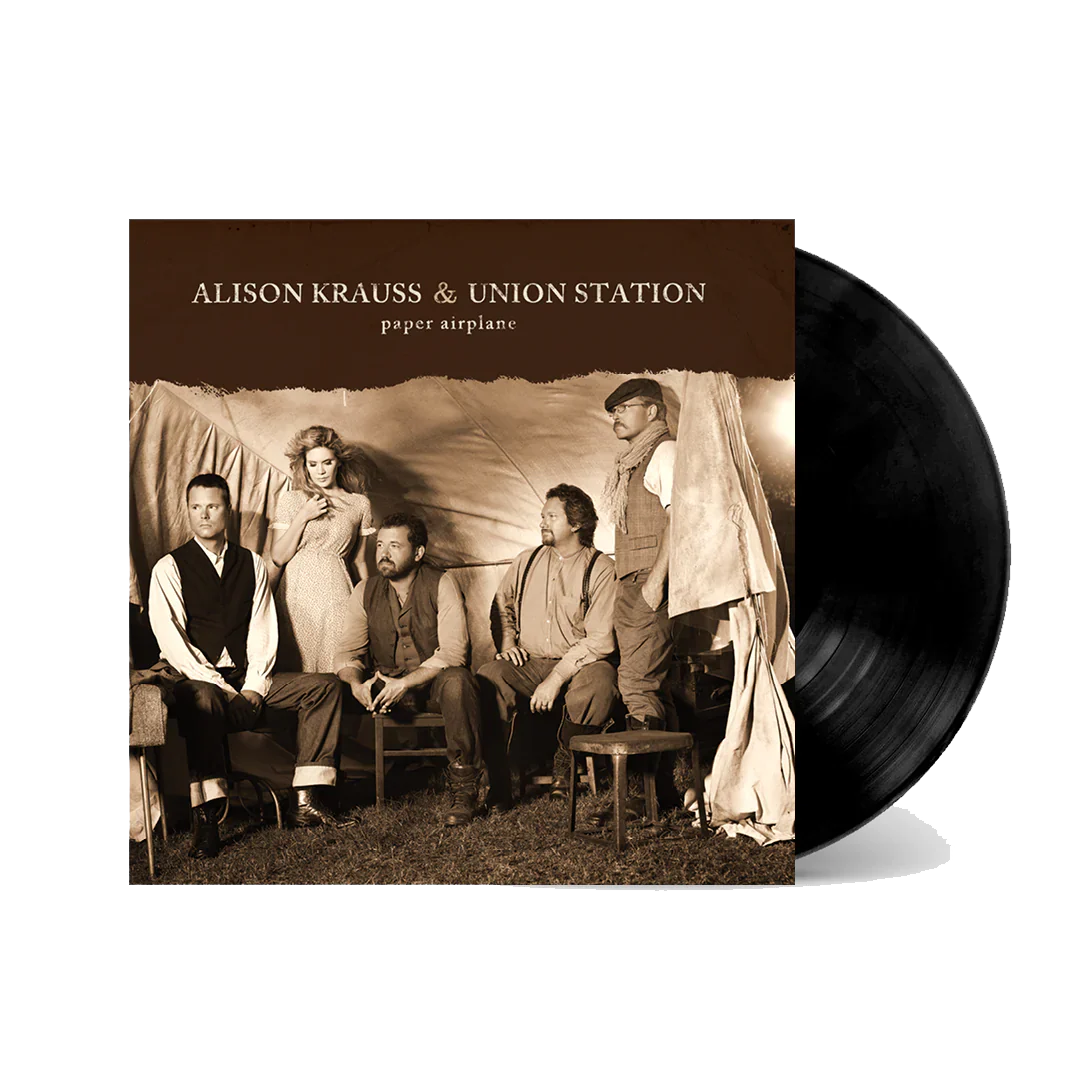 Alison Krauss & Union Station - Paper Airplane CD | Bluegrass & Folk Music Album | Perfect for Road Trips & Relaxing Evenings