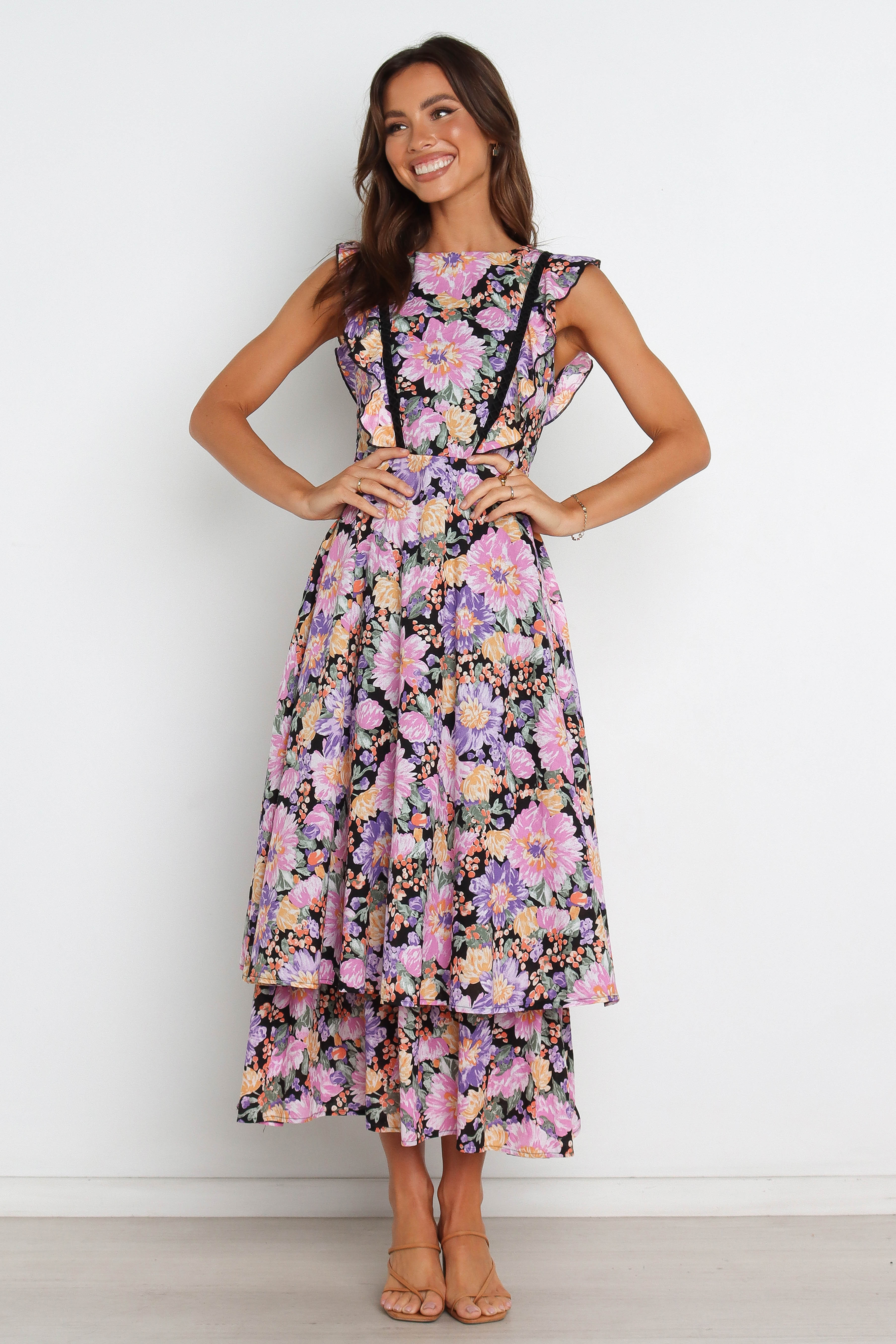 Delvita Women's Black Dress - Elegant & Comfortable for Casual Wear, Office, Parties & Special Occasions