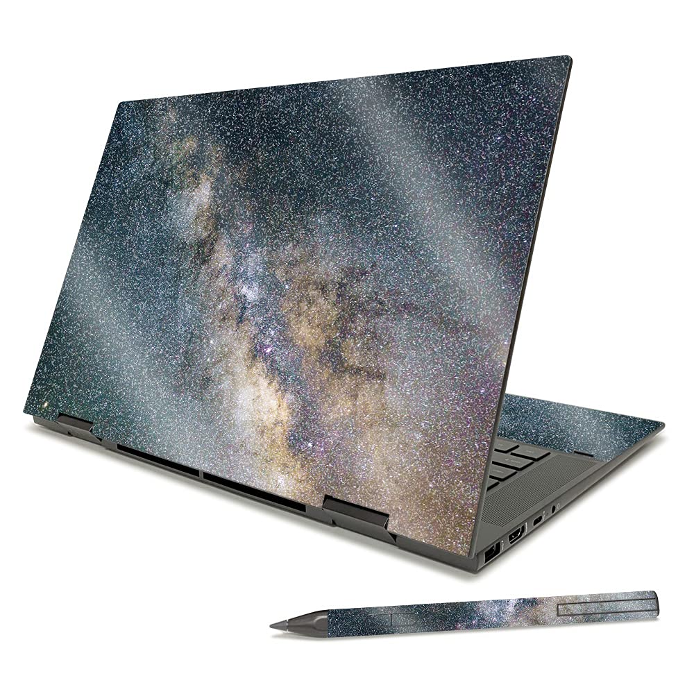 MightySkins Glossy Glitter Skin Cover for HP Envy x360 15