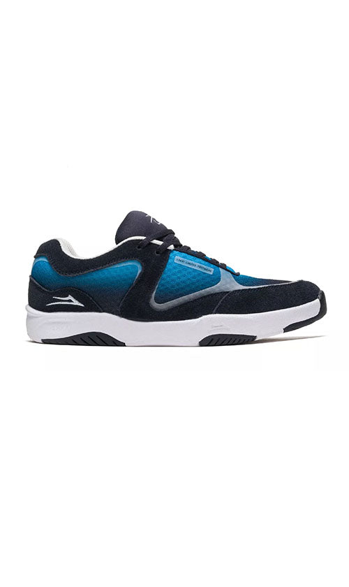 Lakai Fade Suede Skate Shoes for Men - Navy Blue Fade Color - Comfortable & Durable Sneakers for Skateboarding, Streetwear & Casual Wear