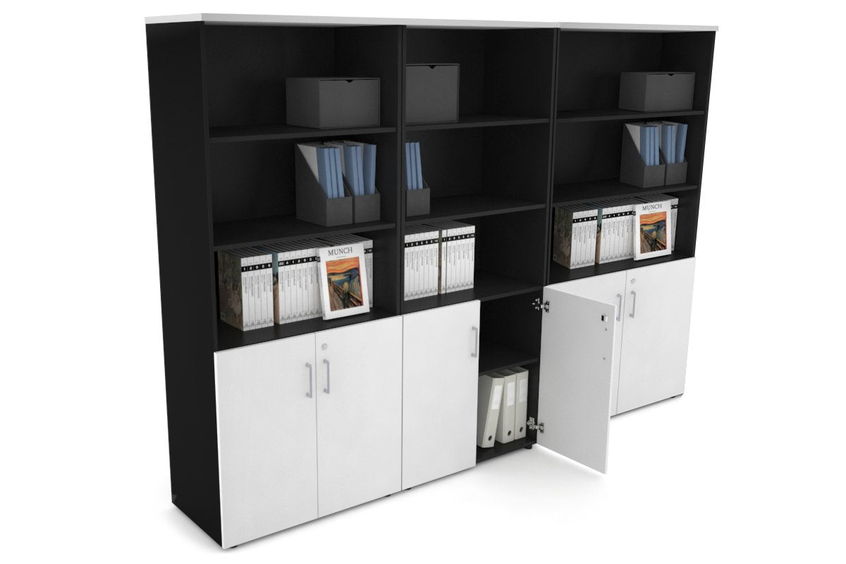 Large Storage Cabinet with Small Doors - 94.5