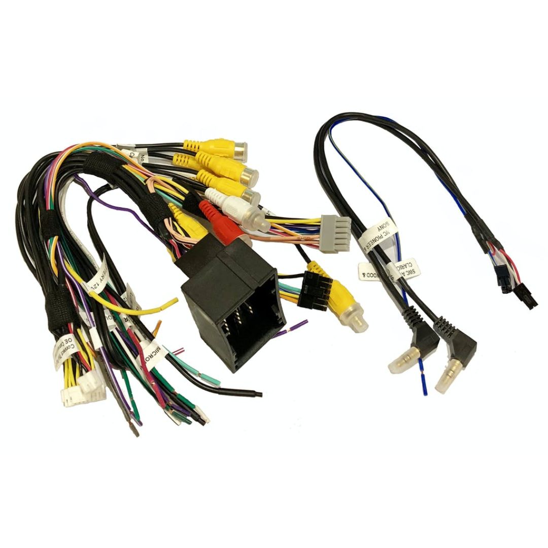 Crux RFM UC1 AM Multi-View Backup Camera System - Compatible with Dodge Jeep RAM Uconnect Radios | Aftermarket Car Reverse Camera for Enhanced Safety & Parking Assistance | Perfect for Off-Roading, Towing & Daily Driving