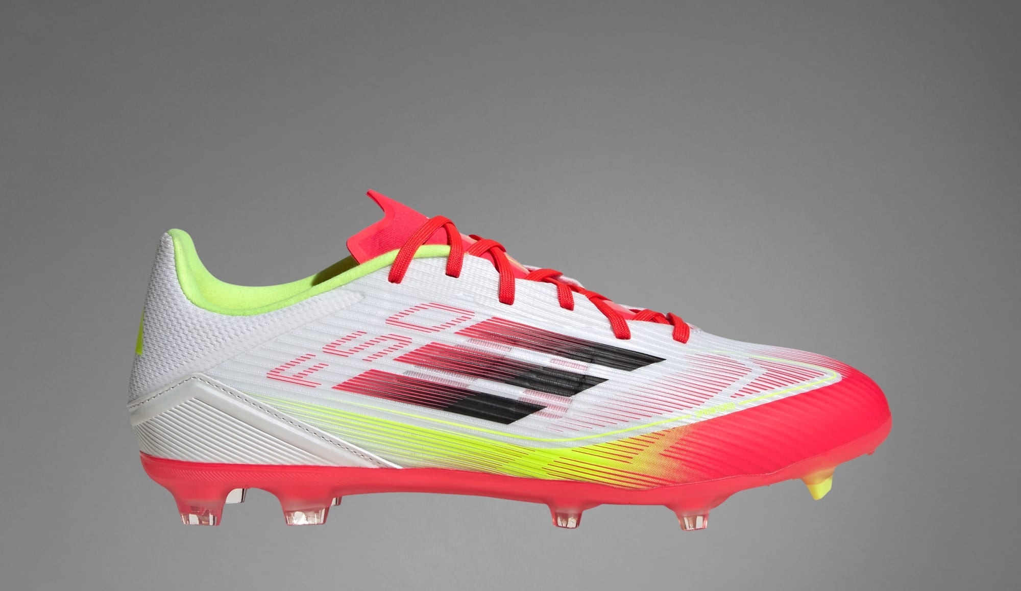 Adidas Men's F50 P3 League White/Black Football Cleats - Lightweight Soccer Shoes for Training & Matches