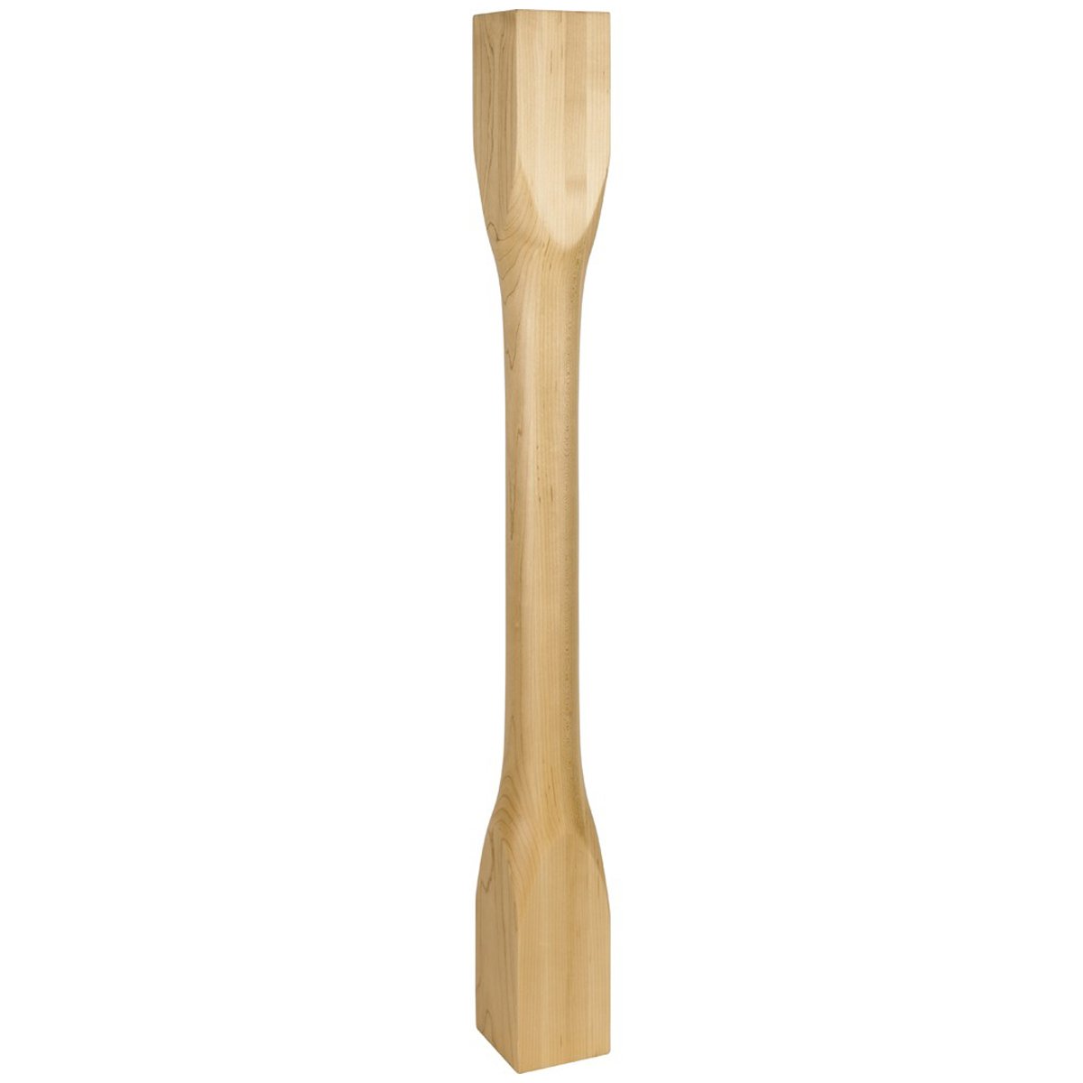 Hardware Resources Alder Cathedral Turned Post - Solid Wood Bedpost for Canopy Beds - Rustic Bedroom Furniture - Perfect for Master Bedroom, Guest Room, or Farmhouse Decor