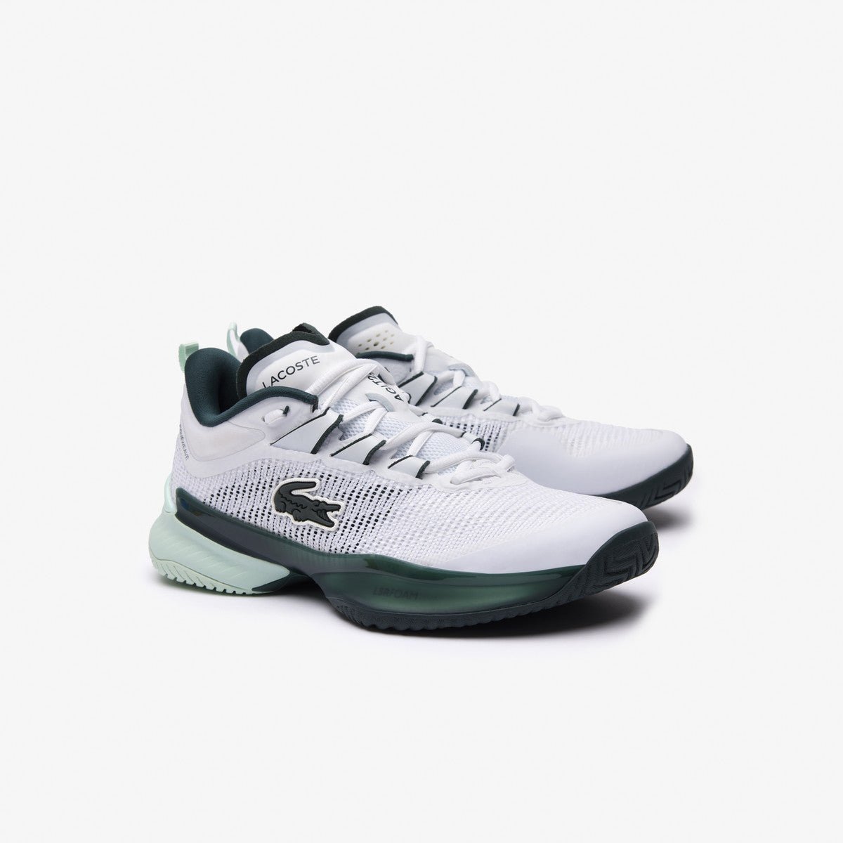 Lacoste AG LT23 ULTRA Women's Tennis Shoes - White & Dark Green | Lightweight Comfort for Women's Sports & Casual Wear | Perfect for Tennis, Gym, Running & Everyday Fashion