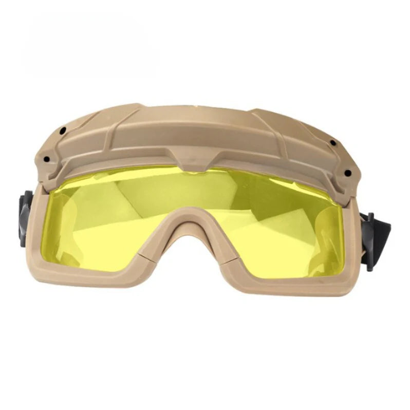 Anti Fog Tactical Goggles - Military Grade Ballistic Impact Protection for Airsoft & Paintball | UV Protection, Scratch Resistant for Outdoor Sports, Shooting Range & Safety Work