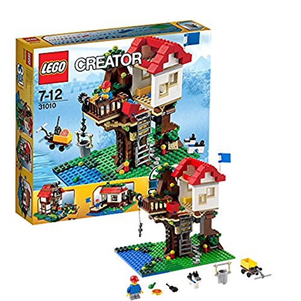 LEGO Creator 31010 Treehouse Building Kit - 3-in-1 Model Toy for Kids & Adults - Perfect for Creative Play, Home Decor & Gift Giving