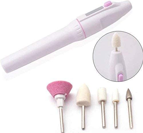 ZAEGO 7-in-1 Electric Nail Drill Machine - Professional Manicure & Pedicure Kit with Grinder, Polisher & Nail Art Tips - Perfect for Salon, Home & Travel Nail Care