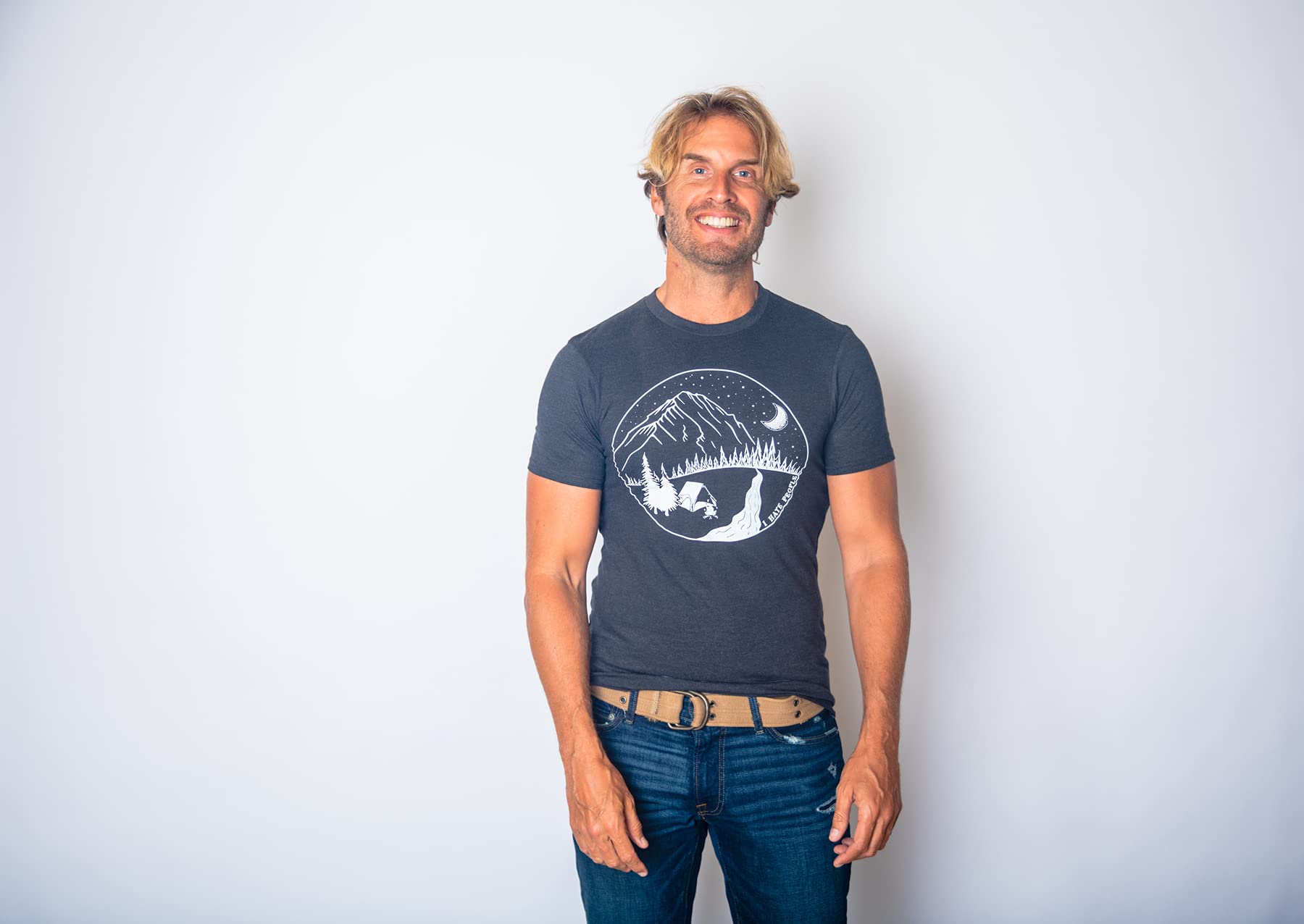 Funny Camping T-Shirts for Men - Cool Outdoor Camping Tees for Guys | Perfect for Hiking, Backpacking & Summer Adventures