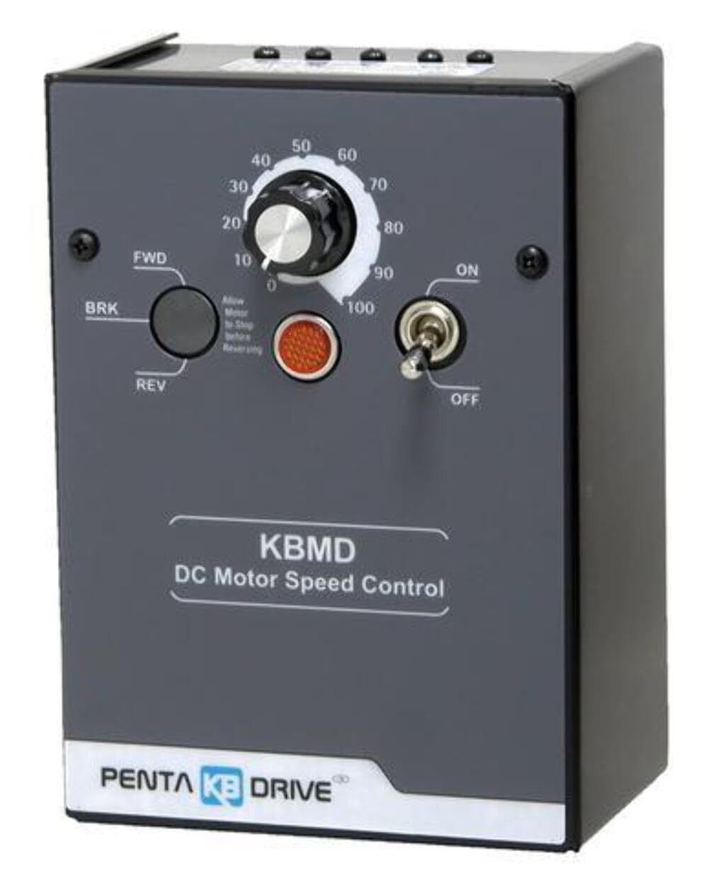 KBMD-240D DC Motor Drive Controller - KB Electronics KBMD Series, 9370 SCR, 1/100-2HP Power Control, 115/230VAC Input, Single Phase - Perfect for Industrial Automation, CNC Machines, and Conveyor Systems
