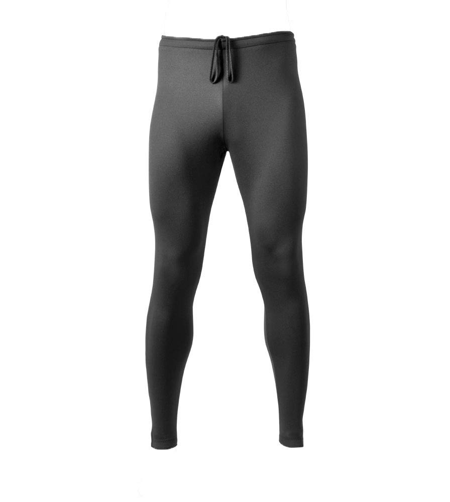AERO TECH DESIGNS Tall Men's Padded Stretch Fleece Cycling Tights for Winter Training & Long-Distance Biking - Comfortable Thermal Base Layer for Cold Weather Cycling