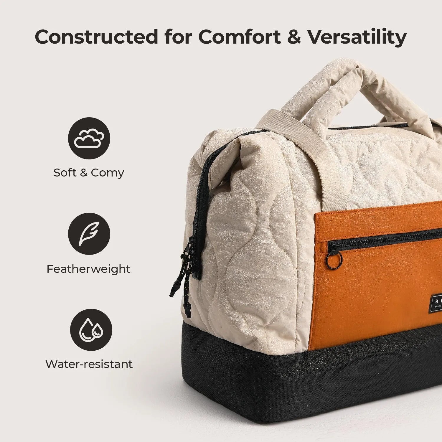 Paz Duffle Bag - Waterproof Travel Duffel Bag with Shoulder Strap, Large Gym Bag for Men & Women - Perfect for Workout, Travel, Sports & Weekend Getaways