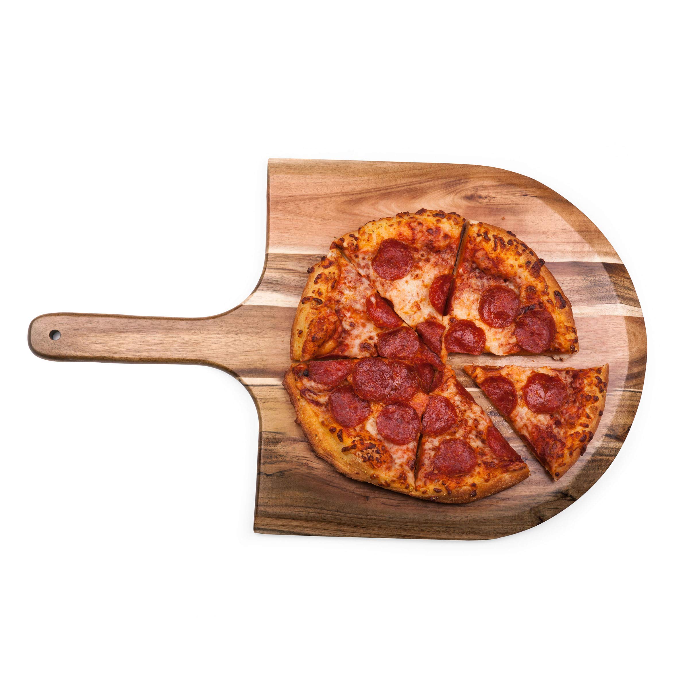 Disney Mickey Mouse Acacia Wood Pizza Peel - Premium Pizza Paddle & Bread Board for Baking, Serving - Perfect for Home Kitchen, Outdoor BBQ, and Pizza Parties (Parawood)