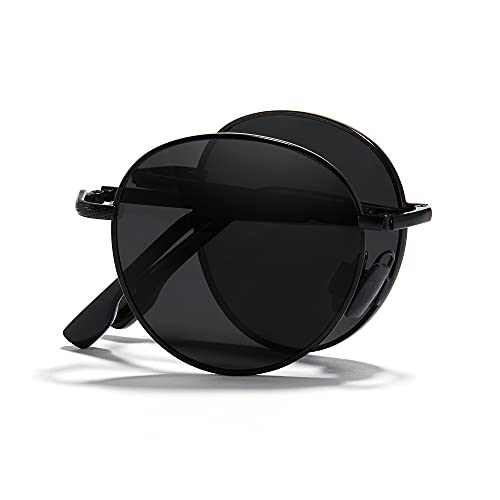 Foldable Sunglasses-black-5