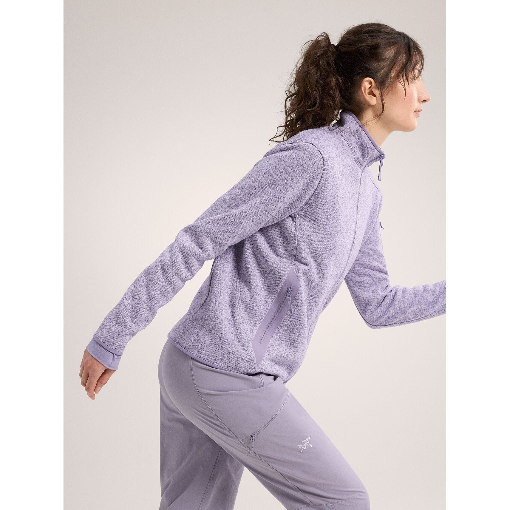 Arc'teryx Women's Covert Cardigan Fleece Jacket - Lightweight Warm Zip-Up Sweater for Hiking, Travel & Outdoor Activities