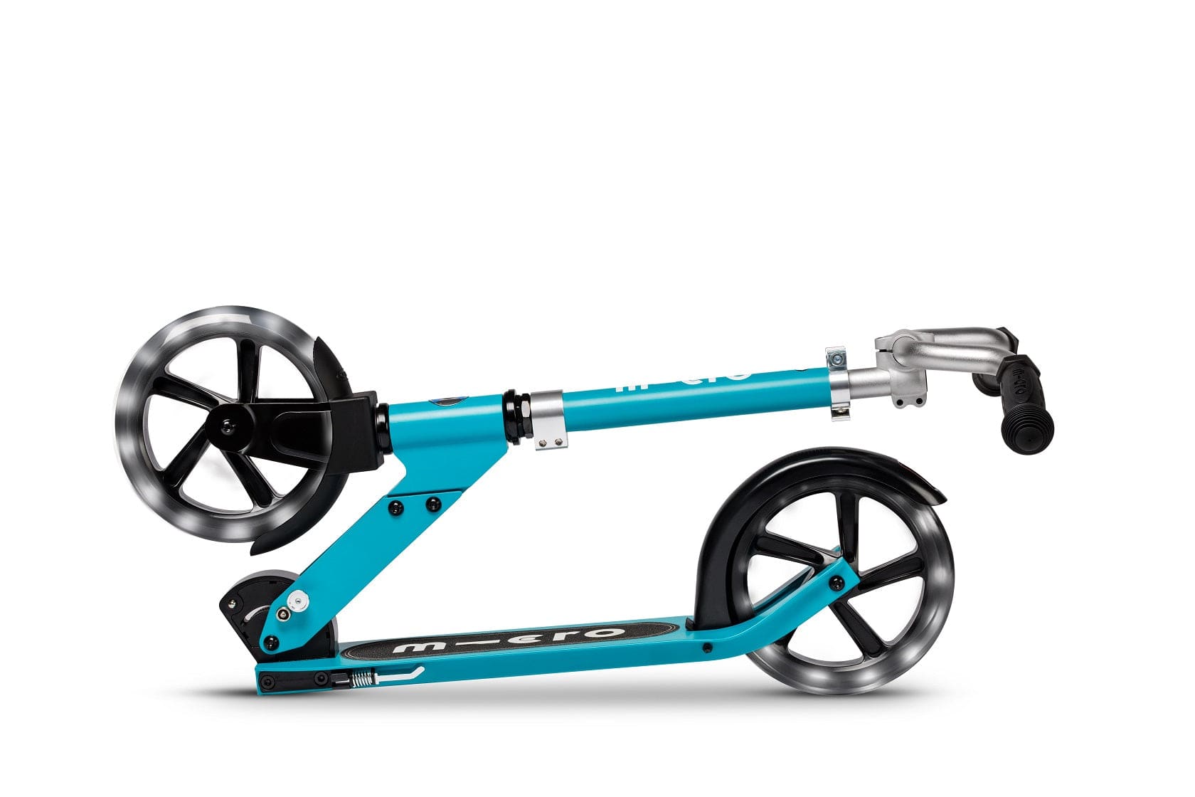 Microkickboard Micro Cruiser LED Scooter - Light Up Kids Kick Scooter with LED Wheels for Boys & Girls - Perfect for Commuting, Neighborhood Rides & Outdoor Fun