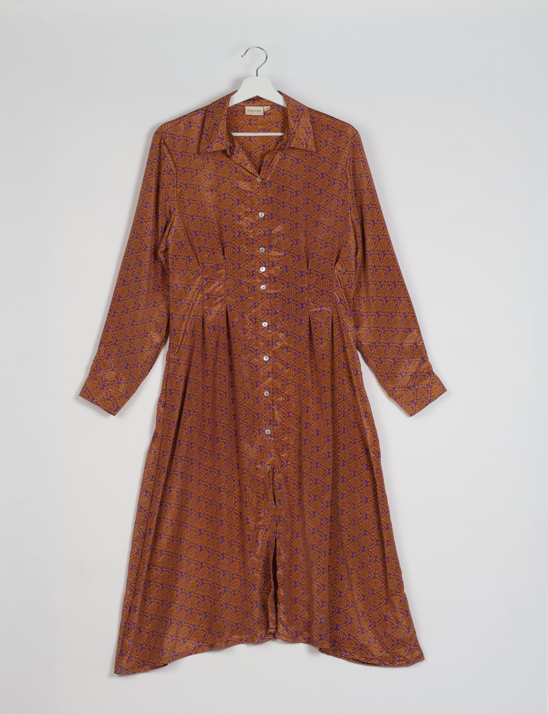 Stylish MIDI Shirt Dress for Women - Casual & Elegant Wrap Dress for Office, Date Night & Everyday Wear