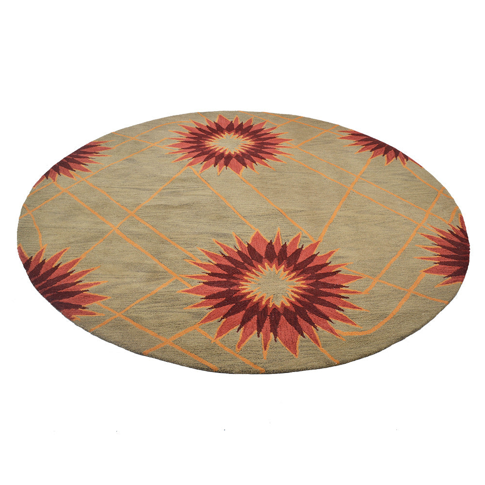 Freesia Hand Tufted Rug - Soft Bohemian Area Rug for Living Room, Bedroom & Nursery - Non-Slip Home Decor Carpet