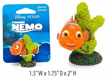Finding Nemo Coral Reef Mini Resin Ornament - Official Disney Licensed Collectible - Perfect for Christmas Tree Decor, Gift Giving, and Disney Pixar Fans