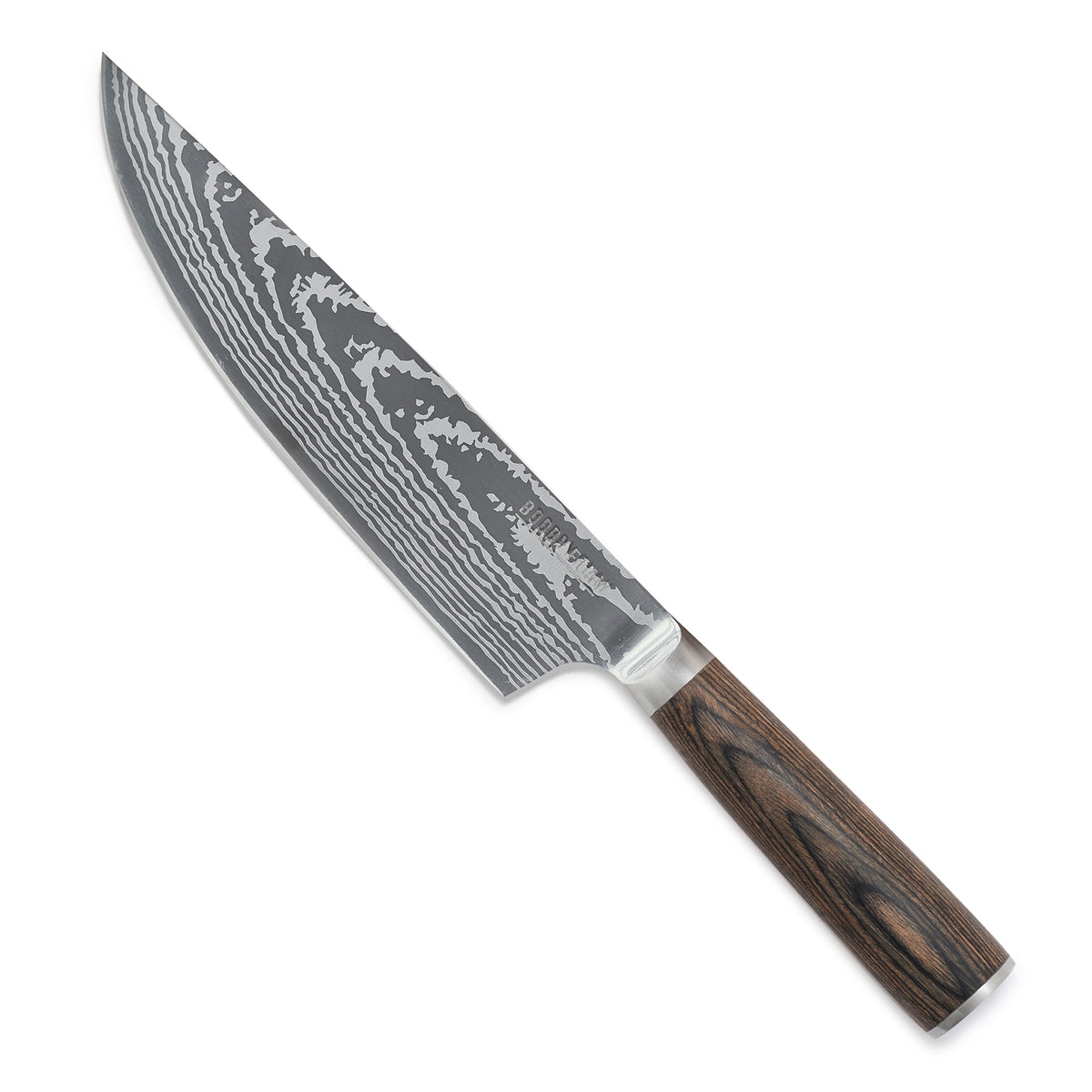 Bobby Flay by GreenPan 8-Inch Stainless Steel Chef's Knife with Protective Sheath - Professional Kitchen Knife for Slicing, Dicing & Chopping - Perfect for Home Cooks & Professional Chefs