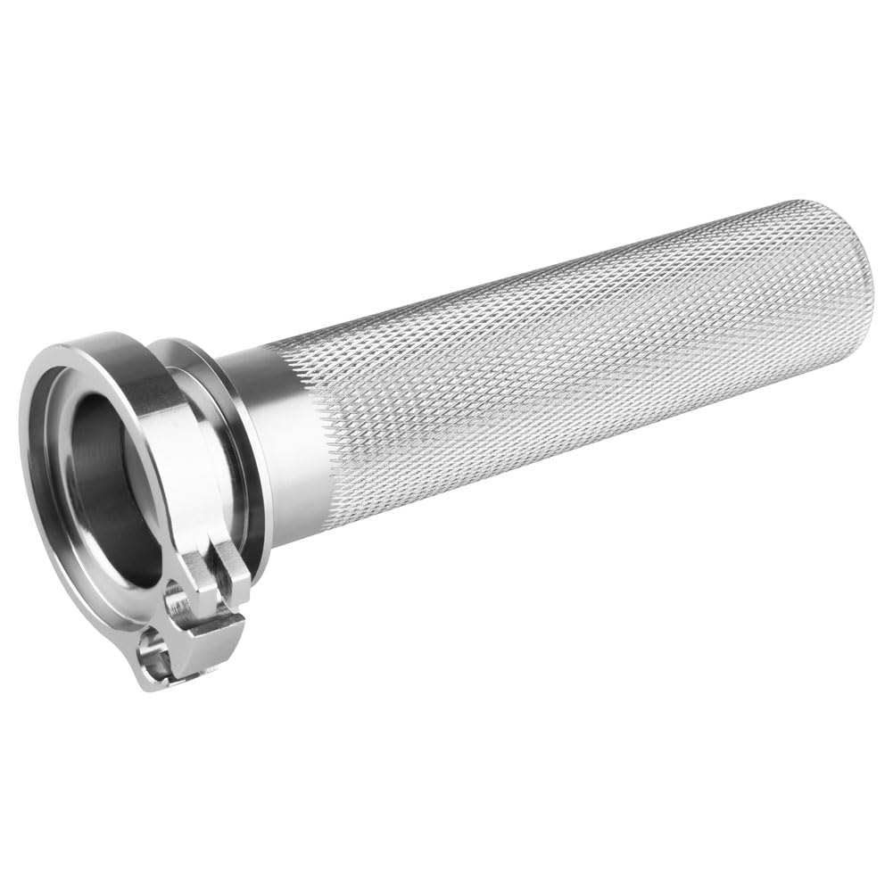 Premium Tusk Aluminum Throttle Tube with Bearing - Compatible with Honda CRF250R (2004-2025) & CRF450R (2002-2025) - Smooth Throttle Control for Dirt Bike & Off-Road Racing Performance