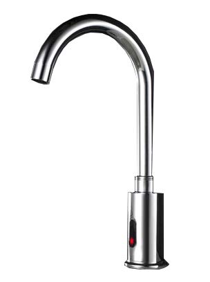 CGOLDENWALL Lab Faucet - Single Nozzle Copper Sink Faucet for Laboratory, Hospital & School Use | Touchless Inductive Design (Model 0205) | Perfect for Science Labs, Medical Facilities & Educational Institutions
