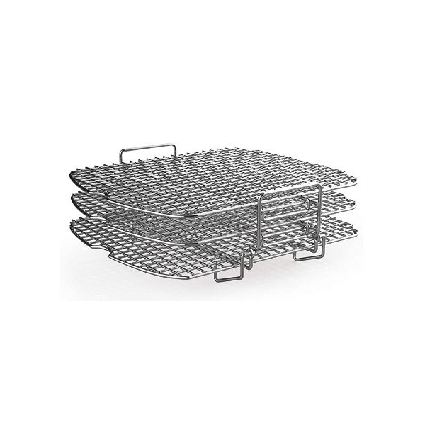Ninja AG301 Foodi Air Fryer Grill with Dehydrate Rack - 6-in-1 Countertop Oven for Roasting, Baking, Reheating & Dehydrating - Perfect for Healthy Cooking, Meal Prep & Family Dinners