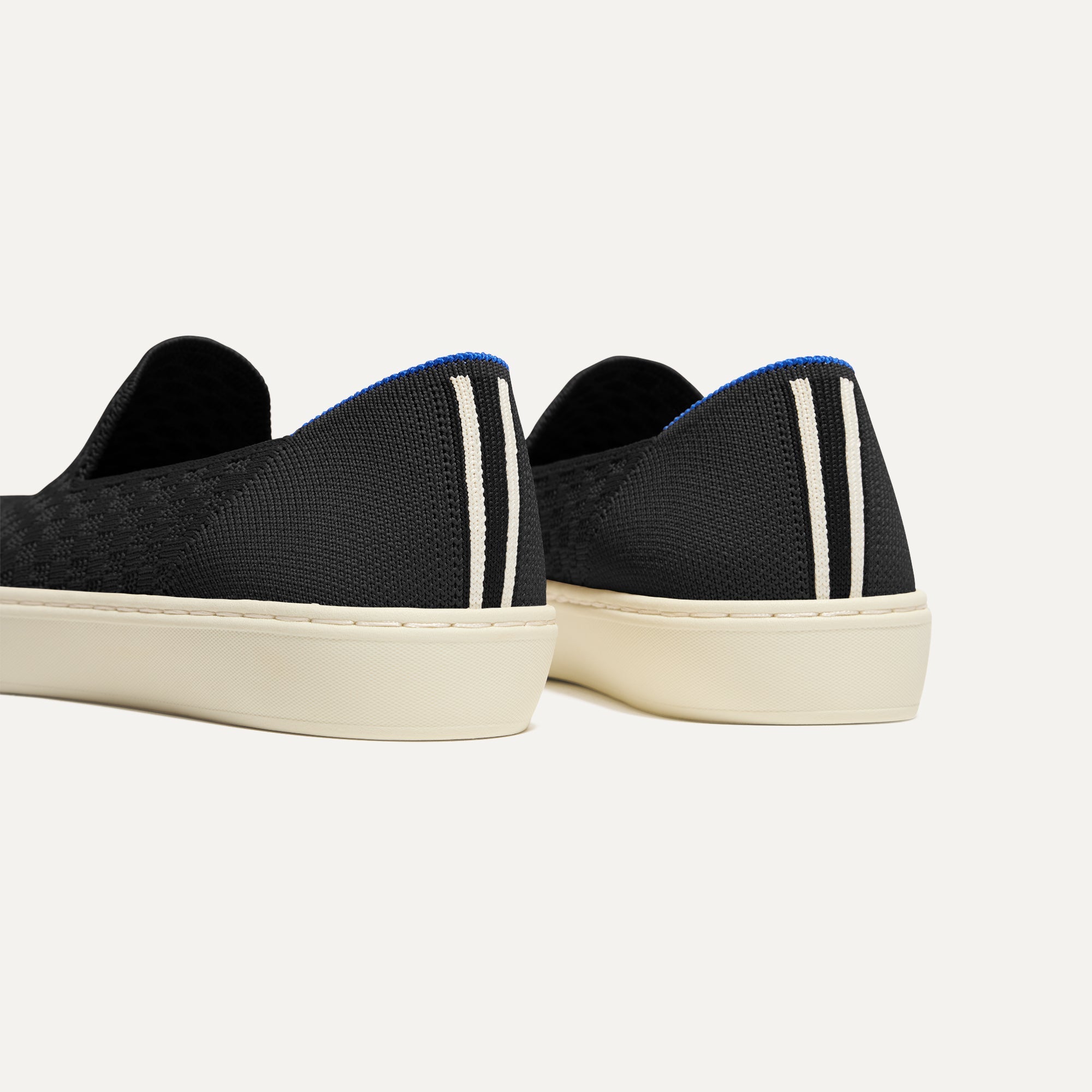 The Original Slip-On Sneakers for Men & Women - Comfortable Black Sand Casual Shoes for Walking, Travel & Everyday Wear