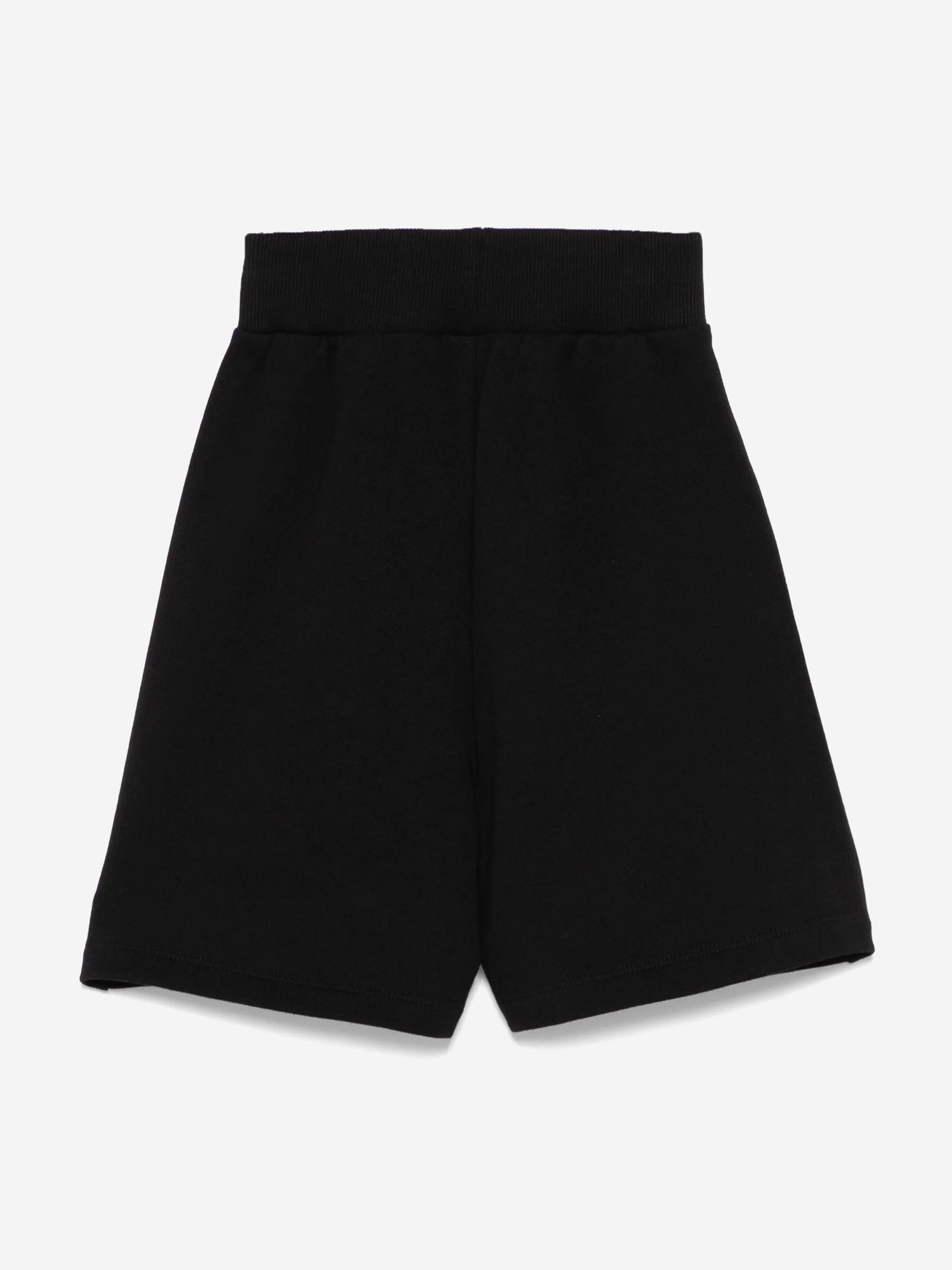 Balmain Kids Logo Jersey Shorts - Black | Stylish & Comfortable Shorts for Boys & Girls | Perfect for Playdates, School & Summer Outfits