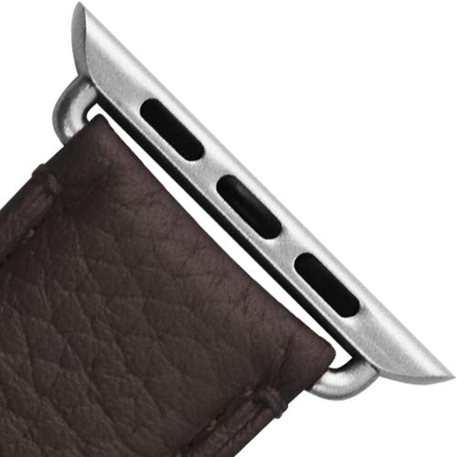 Coffee + Silver Clasp