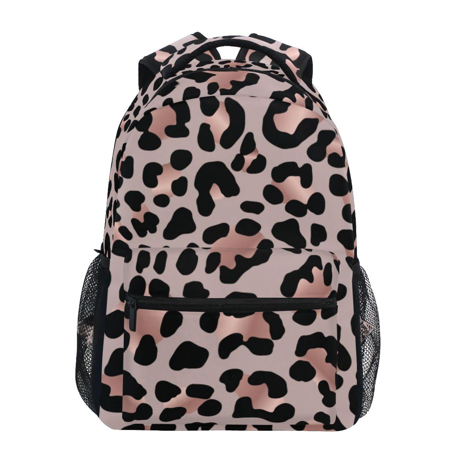 JIPONI Leopard Backpack for Women & Men - School, Travel & Laptop Bag