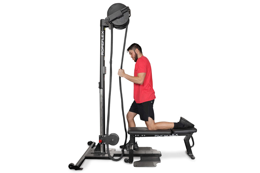Ropeflex RX2500 Upright Rope Trainer - Premium Home Gym Equipment for Full-Body Workout | Perfect for Cardio, Strength Training & Fitness Enthusiasts | Summer Sale with Extra 6% Off