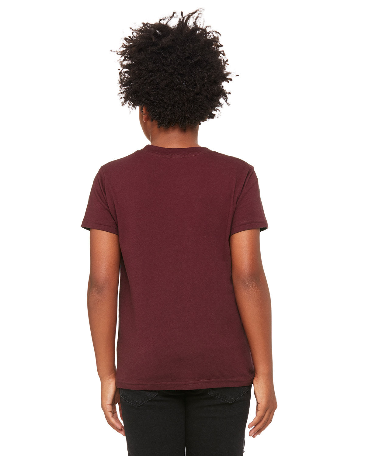 Bella + Canvas 3001Y Youth Jersey T-Shirt - Soft Cotton Short Sleeve Tee for Kids & Teens - Perfect for School, Sports & Everyday Wear