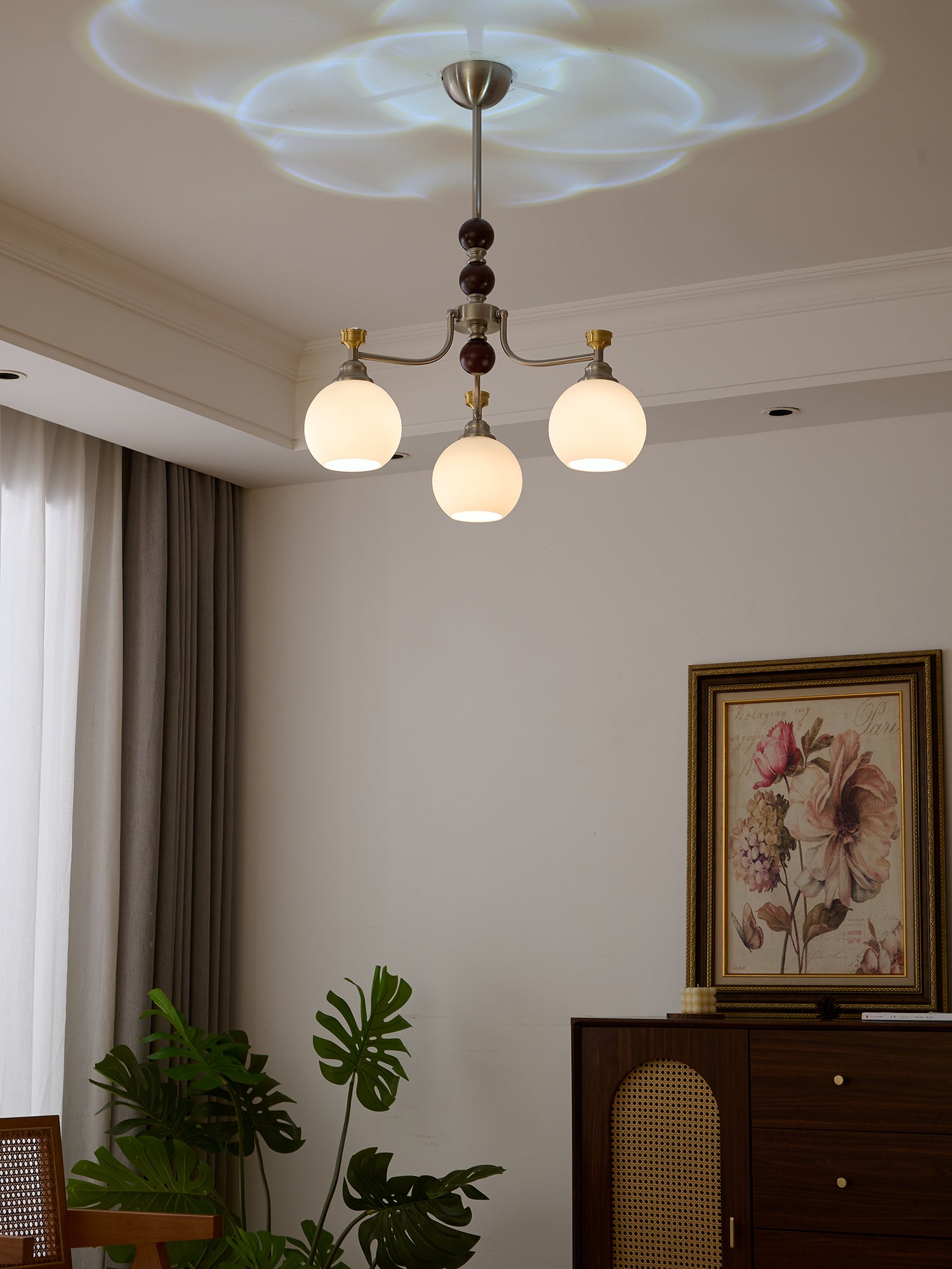 Lucienne Orb Chandelier - Modern Crystal Ceiling Light Fixture for Dining Room, Living Room, Bedroom | Elegant Lighting for Home Decor & Interior Design