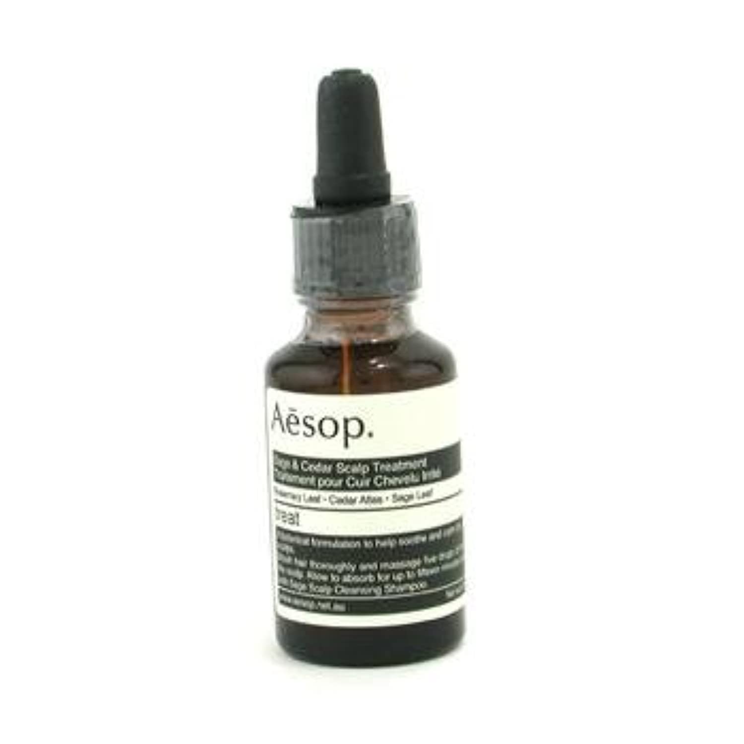 Aesop Sage and Cedar Scalp Treatment for Dry & Itchy Scalp - 0.81 oz | Natural Hair Care for Men & Women | Perfect for Daily Scalp Hydration & Soothing Irritation
