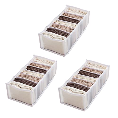 3 Pcs White
