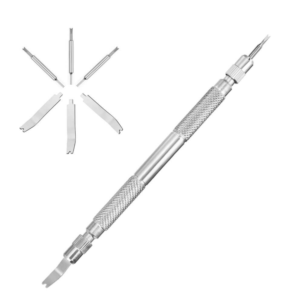 Anezus Watch Link Remover Tool Kit with Spring Bar Tool & 360 Watch Strap Pins - Professional Watch Band Removal & Repair Kit for Rolex, Seiko, Citizen - Perfect for Watch Enthusiasts & Jewelers