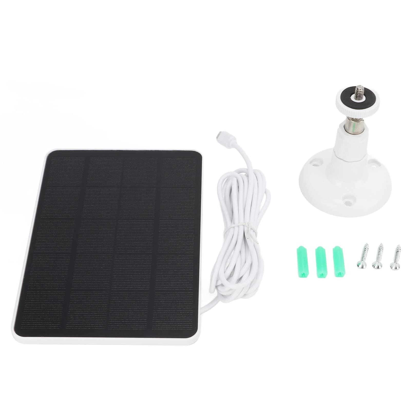 Solar Security Camera Panel - High Efficiency Monocrystalline Silicone Charger for Outdoor Traffic Lights & Surveillance Cameras | Weatherproof Solar Power Solution for Home & Business Security Systems